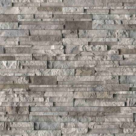 Msi Knoxville Gray Pattern Varying Length Natural Concrete Wall Tile ZOR-PNL-0170